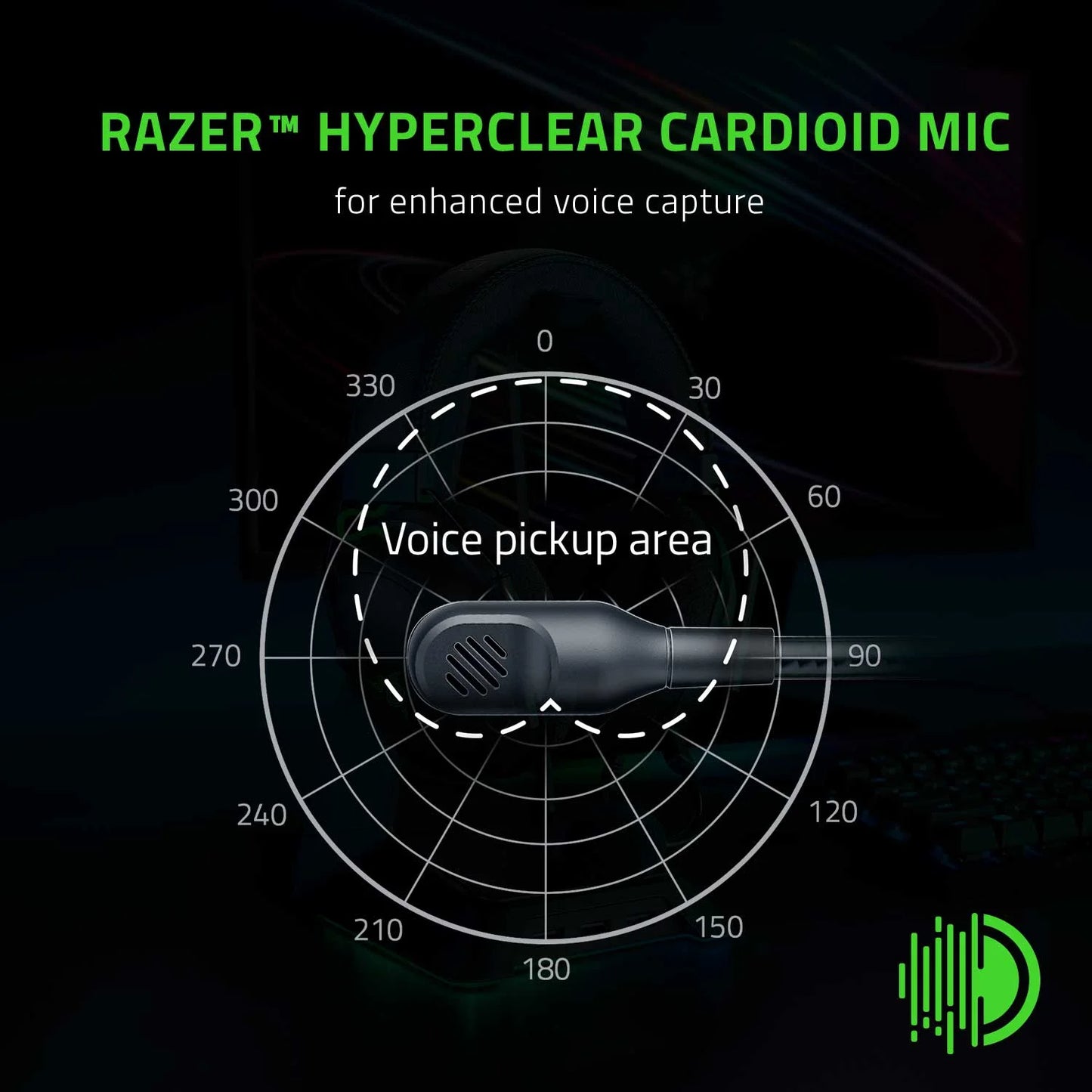 Blackshark V2 X Wired Gaming Headset Hyperclear Cardioid Mic Black